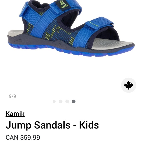 Kamik boy sandals size 1 & size 3 brand new. - Picture 1 of 3